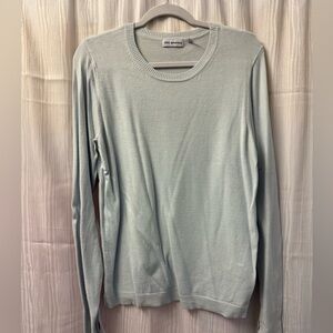 525 America Blue Crewneck Sweater with Relaxed Fit